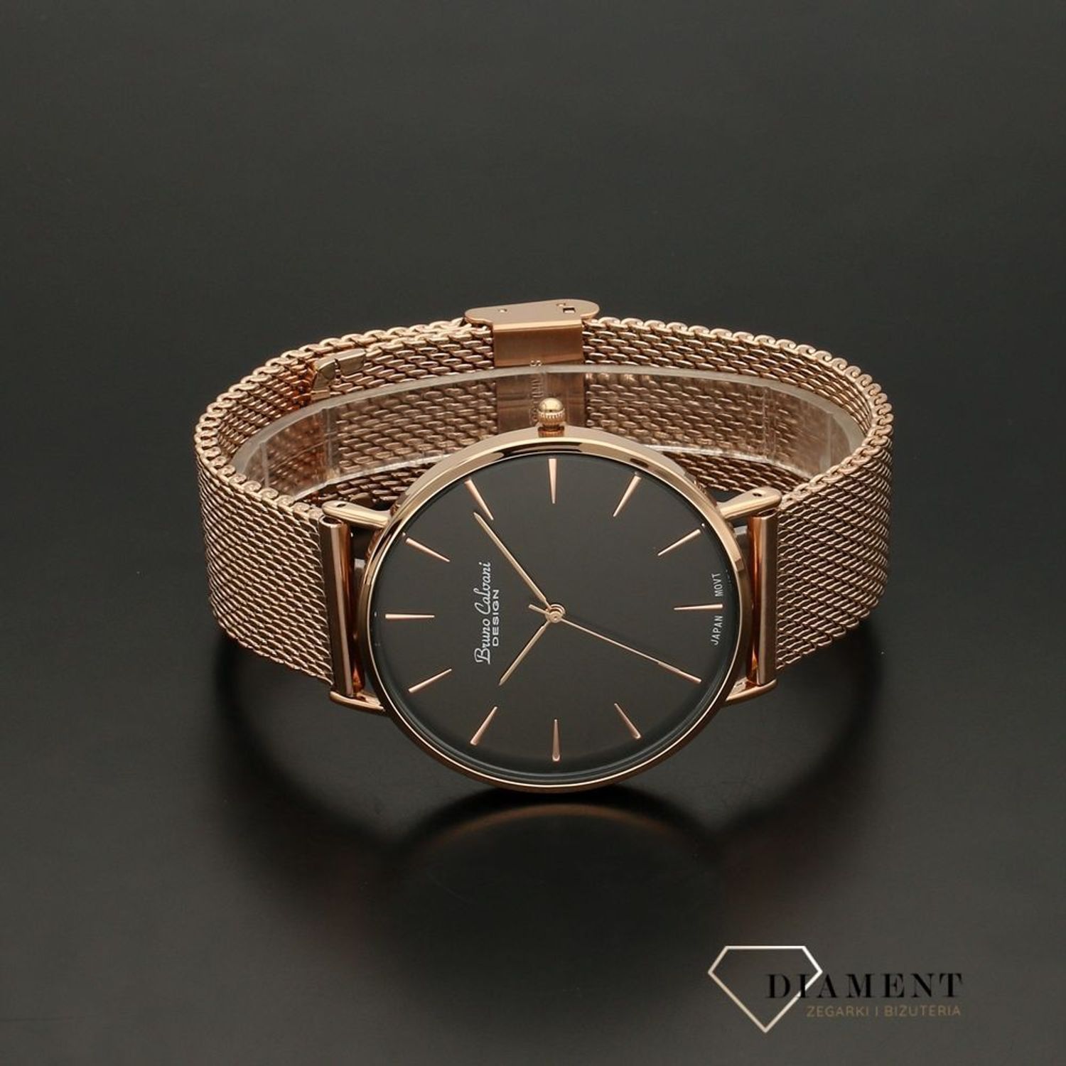 Zegarek męski Bruno Calvani BC90810 różowe złoto z czarną tarczą (1).jpg